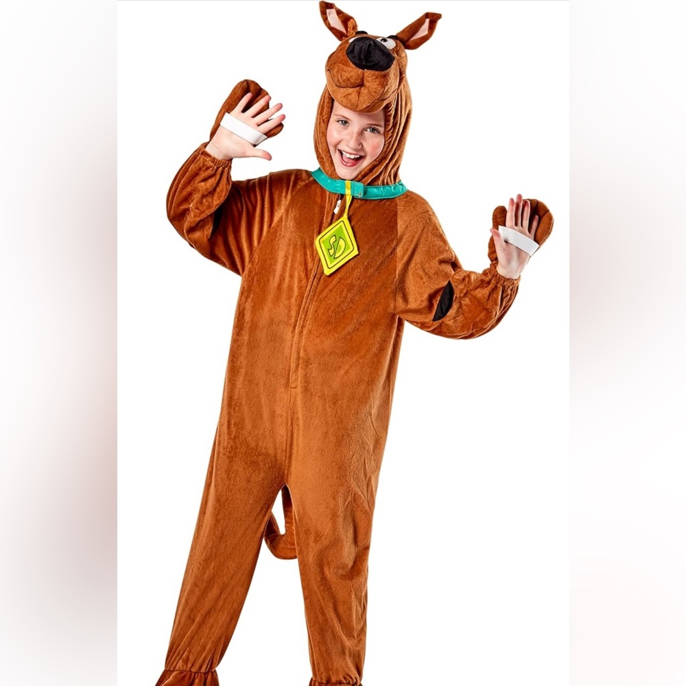Scooby - Doo Child's Deluxe Costume, Small Brown